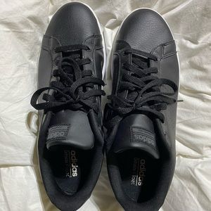 Adidas shell toe with cloud foam.